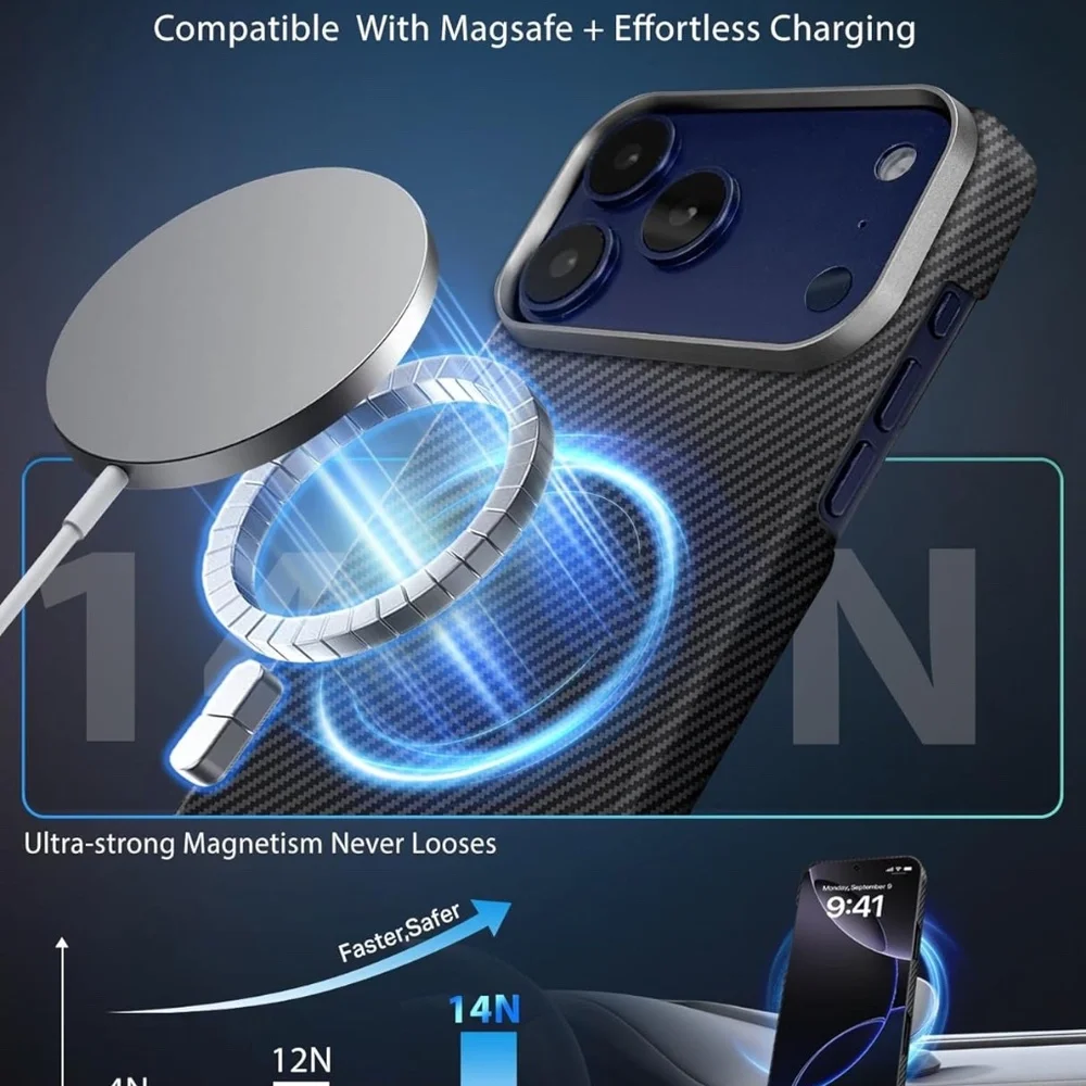 iPhone 17 Pro Max Carbon Fiber Case